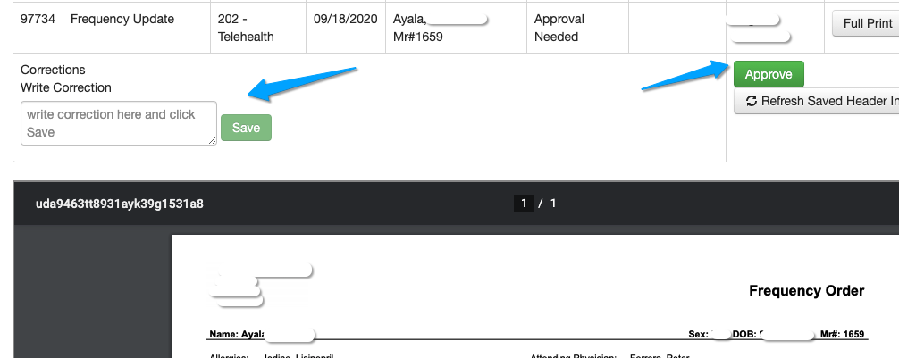 QAPI order approval workflow